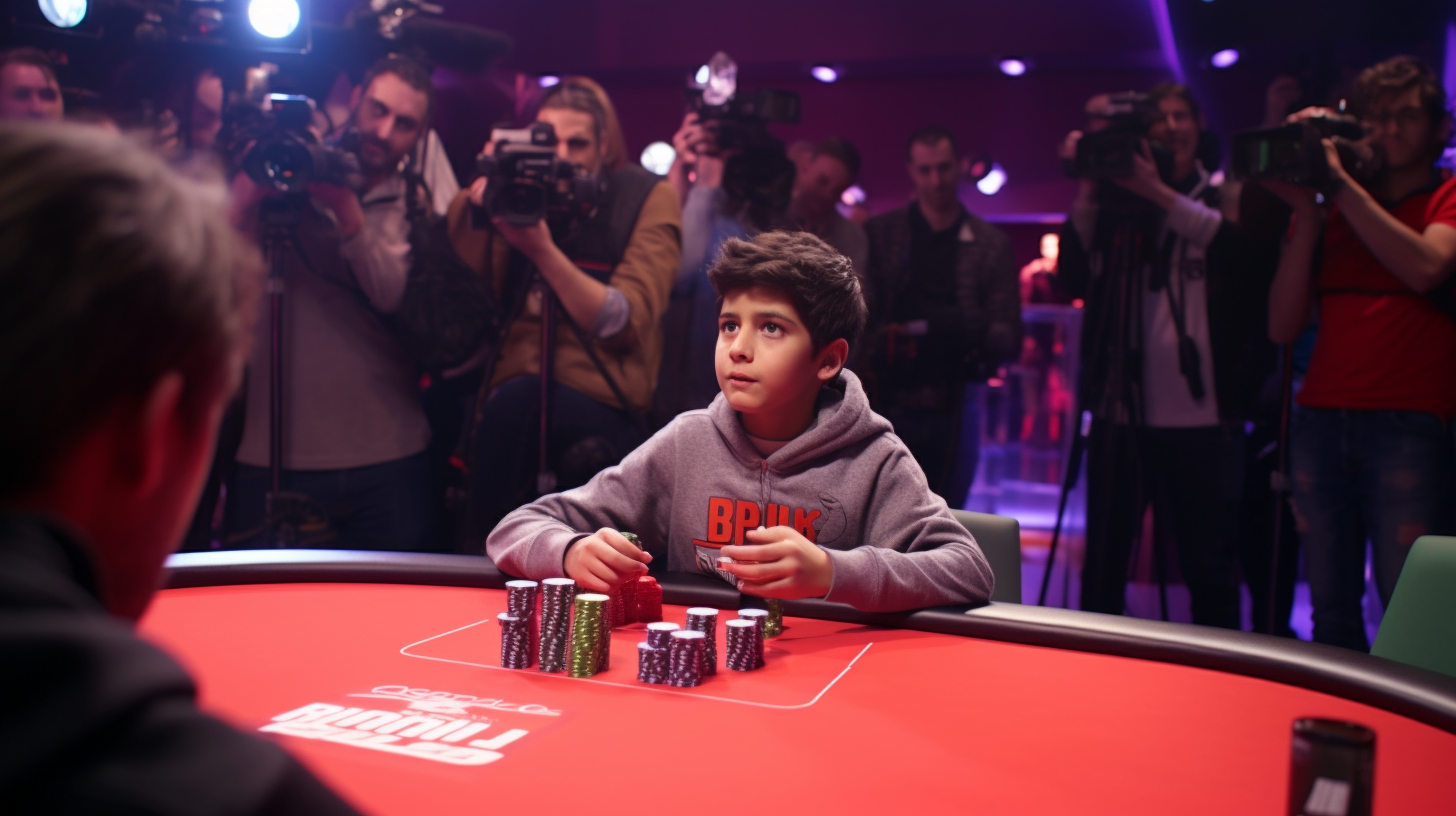 'Poker Kid' messes up the board and makes 'Ramirad...